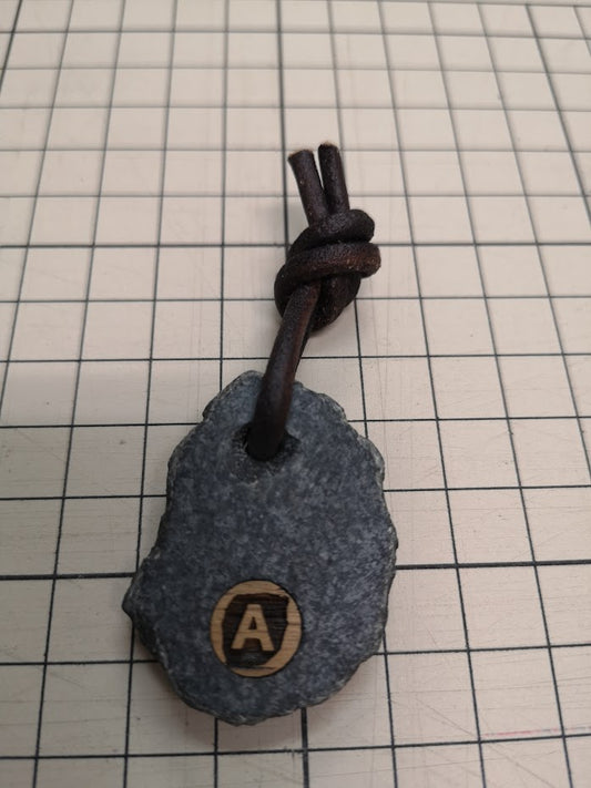 キーハンガー_花_ターコイズ 1点もの