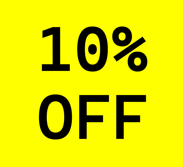 10% OFF