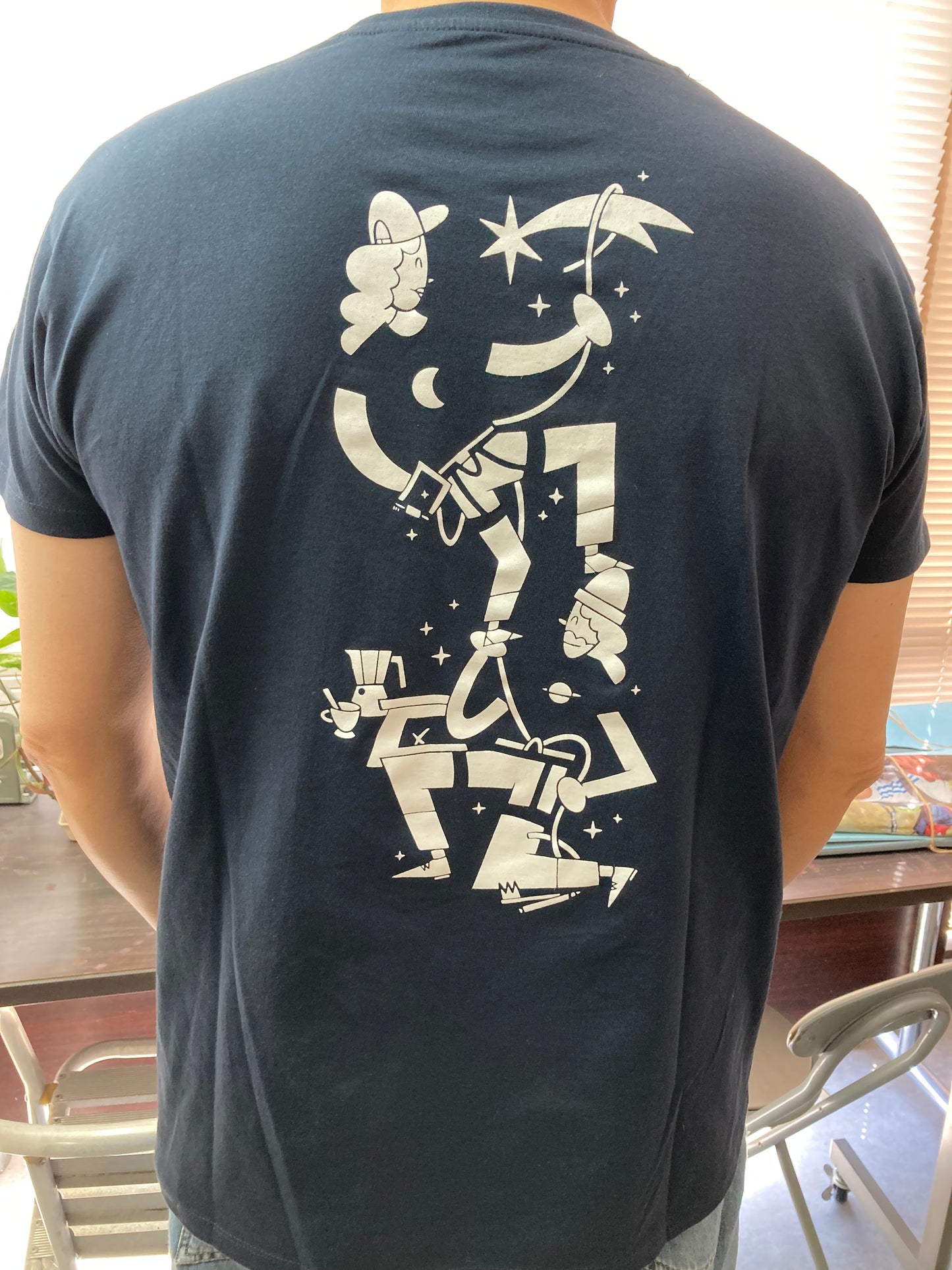 eXpression Tシャツ　ネイビー