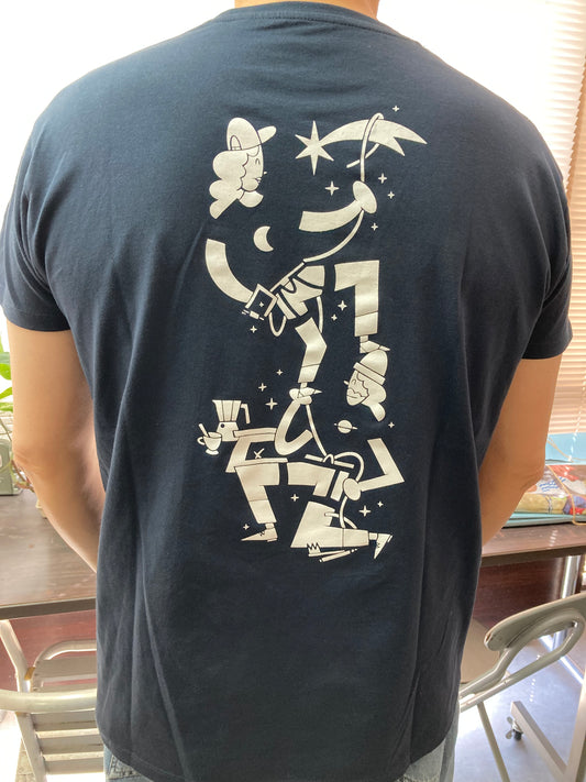 eXpression Tシャツ　ネイビー