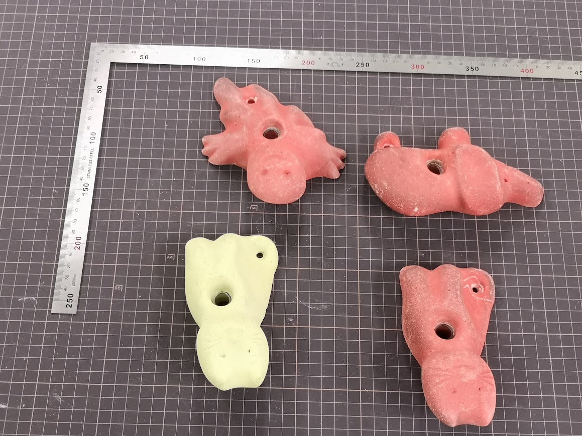 自家使用済　キッズホールド　　猫＆ゾウ＆お化け　4個セット