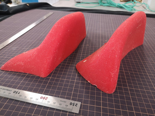 自家使用済　PU ツインホールドｘ赤　2個セット