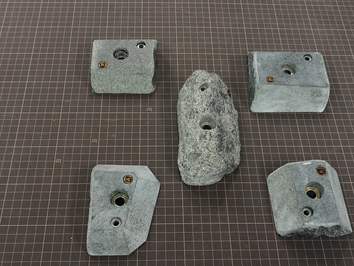 展示品　自家使用　花崗岩ボルトオンホールド　5個セット