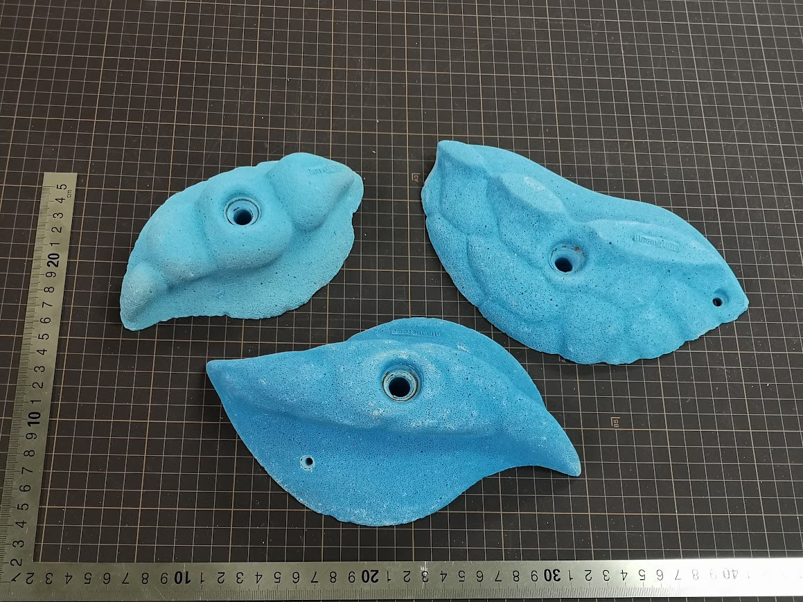 自家使用済　青　エッジ＆ピンチ　ｘ3個セット　ブローストーン