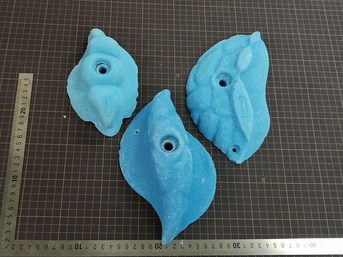 自家使用済　青　エッジ＆ピンチ　ｘ3個セット　ブローストーン