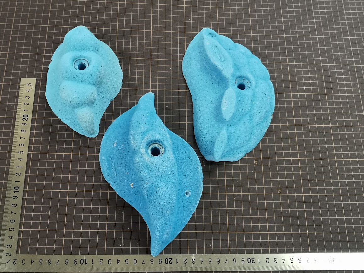 自家使用済　青　エッジ＆ピンチ　ｘ3個セット　ブローストーン